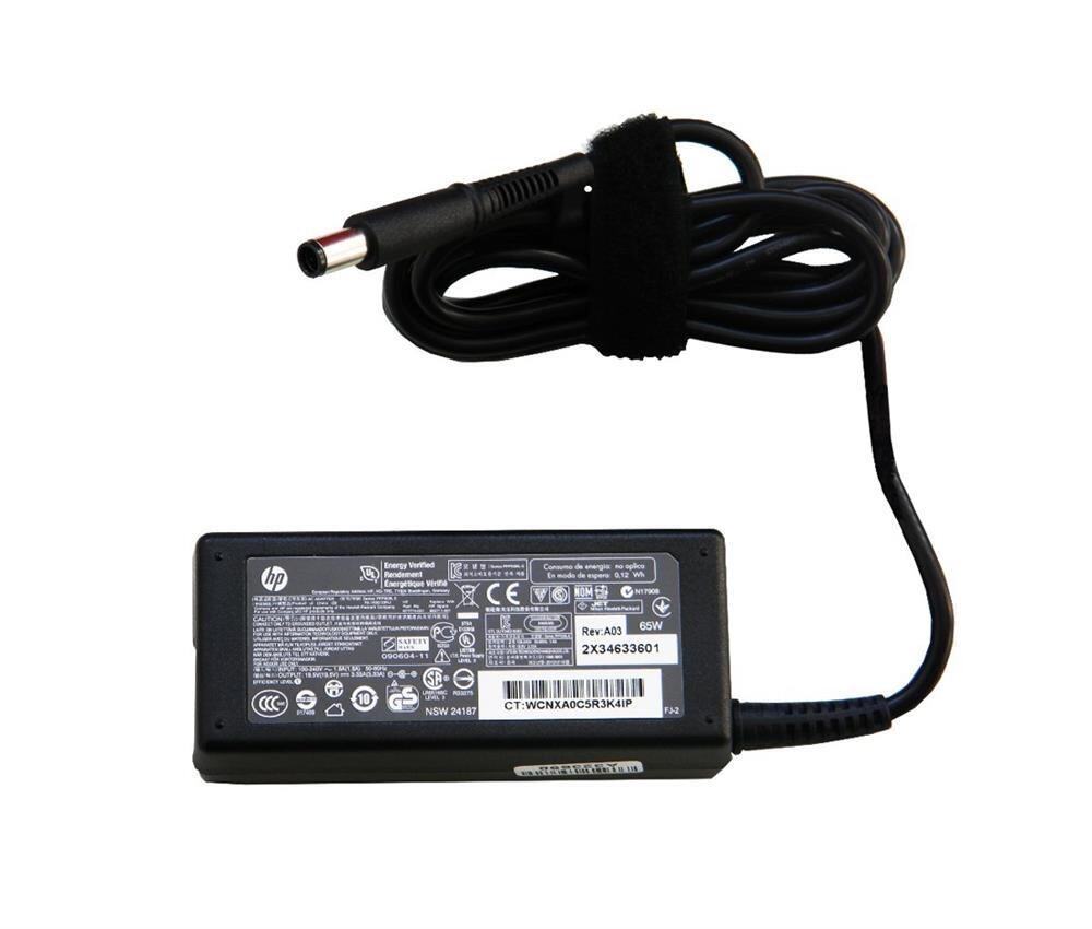 NWOB Genuine HP 677774-001 65W Smart AC Adapter Charger 19.5V 3.33A w/ Cord